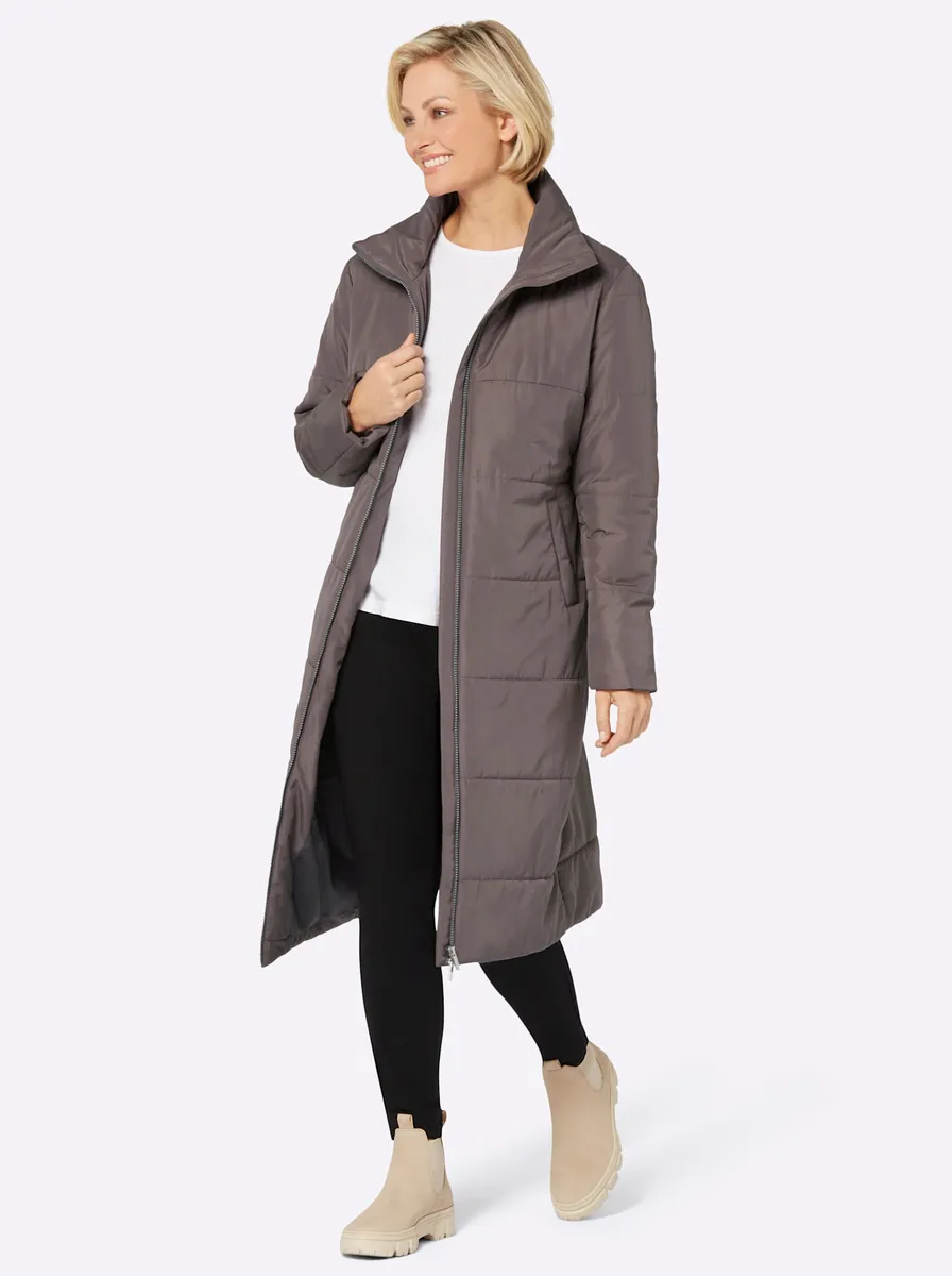 Стеганое пальто Classic Basics, коричневый
Стеганое пальто Classic Basics, коричневый