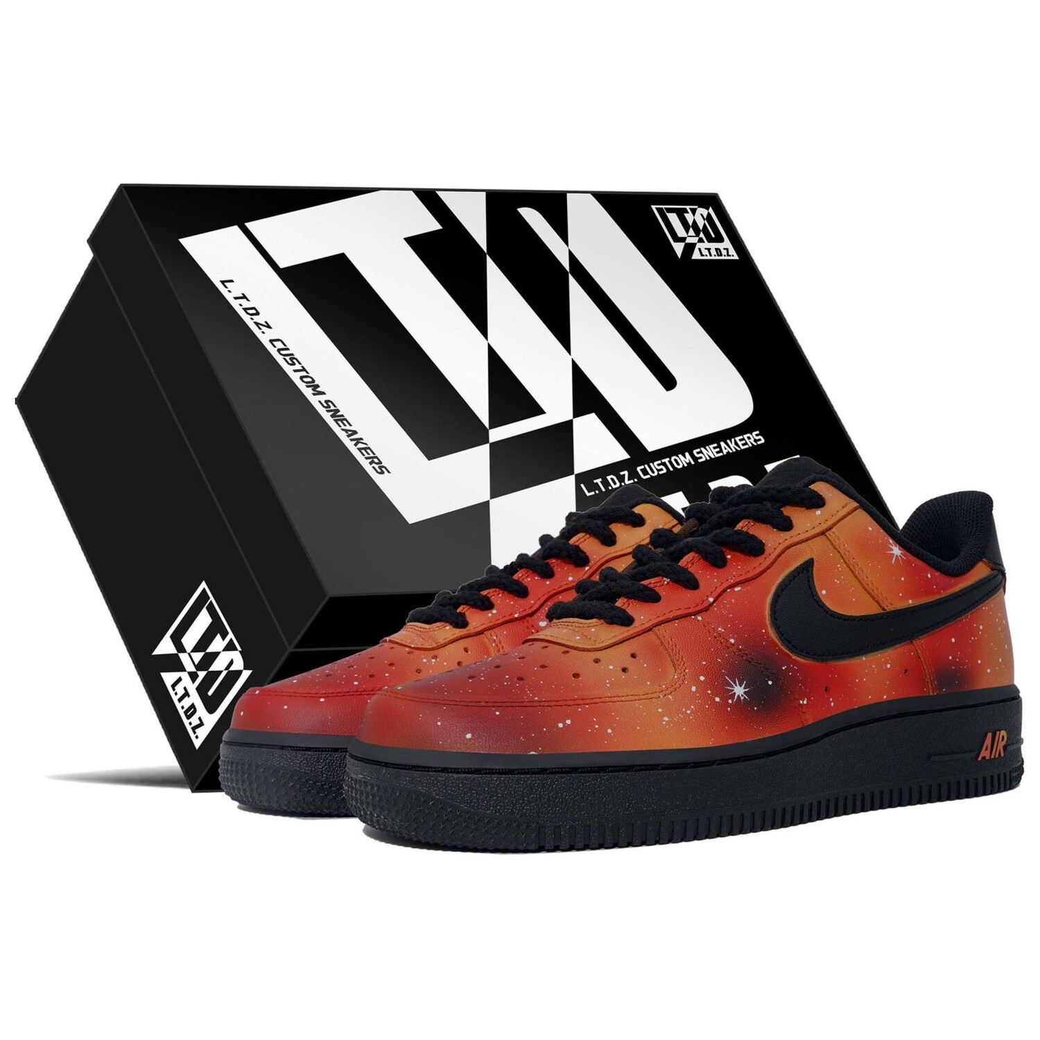 Кроссовки Nike Air Force 1 Skateboarding Shoes Unisex Low-top Black/orange, черный
Кроссовки Nike Air Force 1 Skateboarding Shoes Unisex Low-top Black/orange, черный