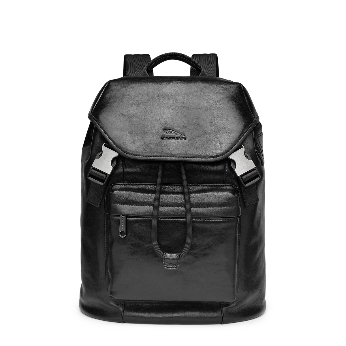 JAGUAR Кожаный рюкзак мужской черный с текстильными вставками, Black
JAGUAR Кожаный рюкзак мужской черный с текстильными вставками, Black