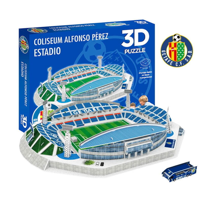 Футбольный стадион КОЛИЗЕЙ ПЕРЕС - ФК Хетафе - 3D пазл 98 деталей - модель клуба HABARRI
Футбольный стадион КОЛИЗЕЙ ПЕРЕС - ФК Хетафе - 3D пазл 98 деталей - модель клуба HABARRI