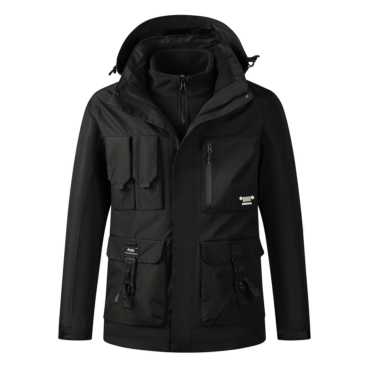 Jeep Ветровка Unisex, Black
Jeep Ветровка Unisex, Black