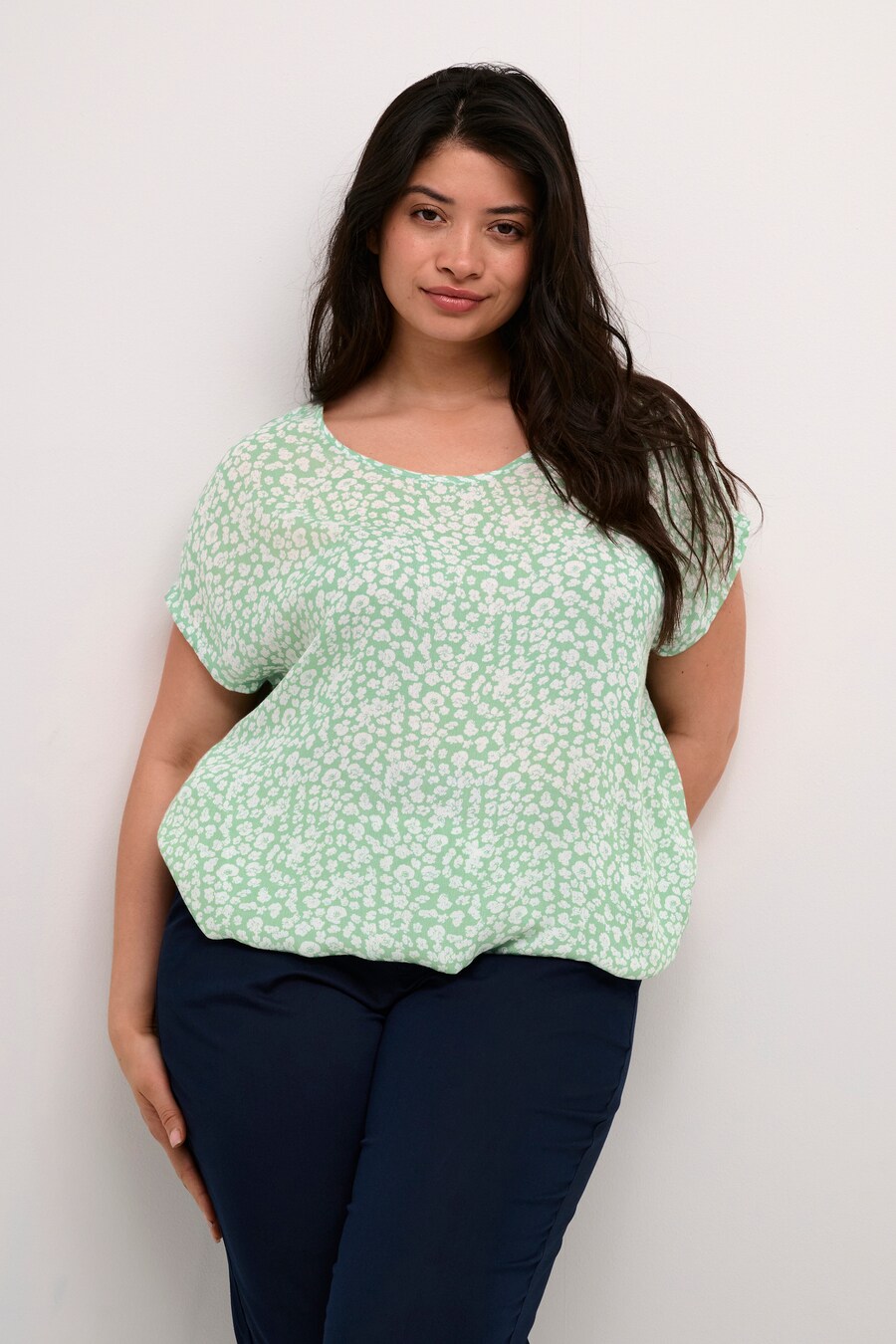 Блузка KAFFE CURVE Ami, мятный
Блузка KAFFE CURVE Ami, мятный