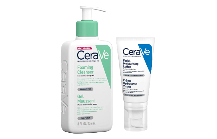 Ежедневный набор для ухода за кожей два предмета CeraVe
Ежедневный набор для ухода за кожей два предмета CeraVe