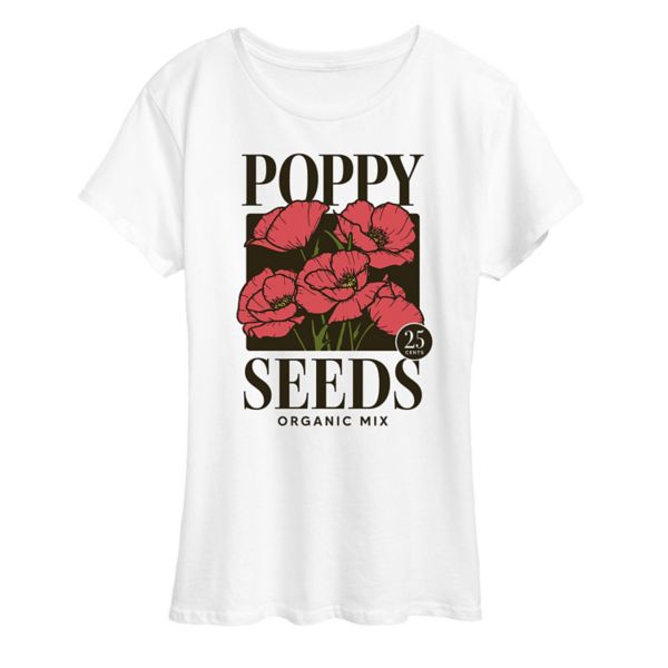Женская футболка с рисунком мака Unbranded, белый
Женская футболка с рисунком мака Unbranded, белый
