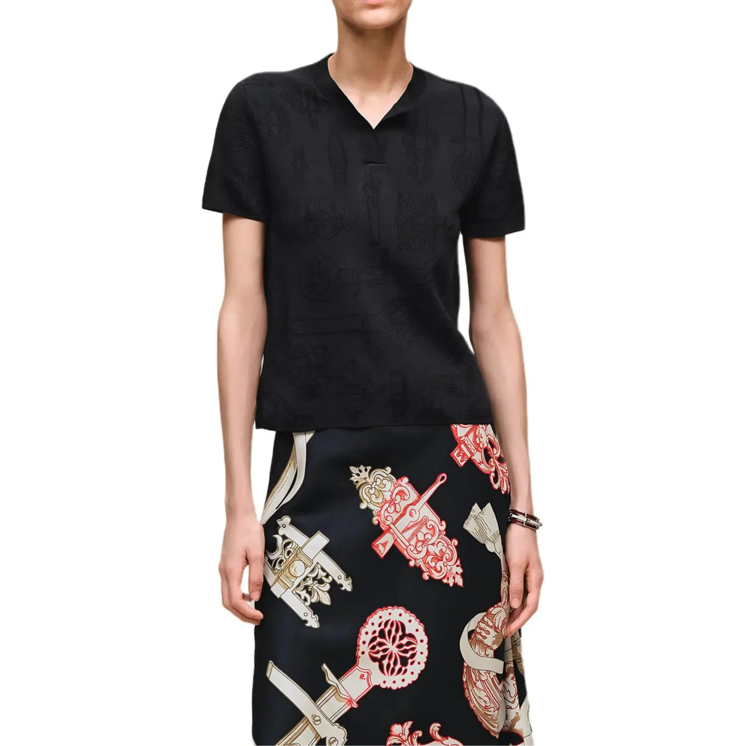 HERMES Футболка Women's Black Crew Neck, Черный, HERMES Футболка Women's Black Crew Neck
HERMES Футболка Women's Black Crew Neck, Черный, HERMES Футболка Women's Black Crew Neck