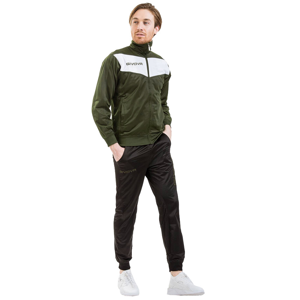 Спортивный костюм Givova Tuta Visa зеленый/черный
Спортивный костюм Givova Tuta Visa зеленый/черный