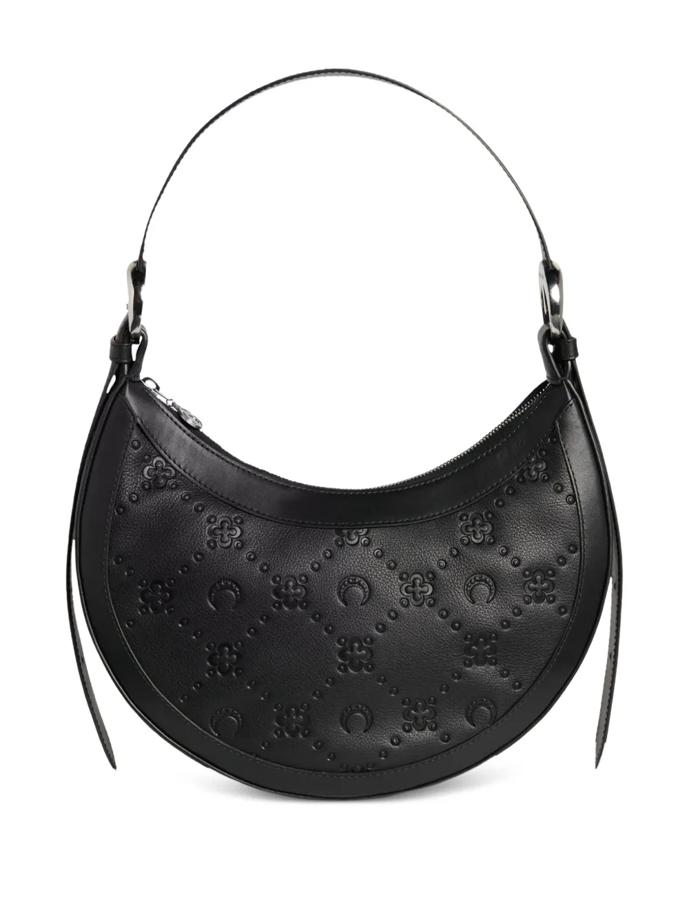 Сумочка с тисненым логотипом Marine Serre, черный
Сумочка с тисненым логотипом Marine Serre, черный