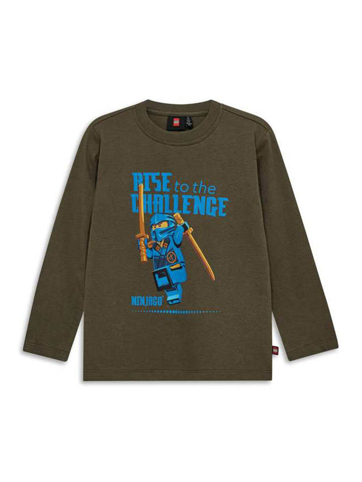 LEGO Футболка с длинными рукавами цвета хаки
LEGO Футболка с длинными рукавами цвета хаки