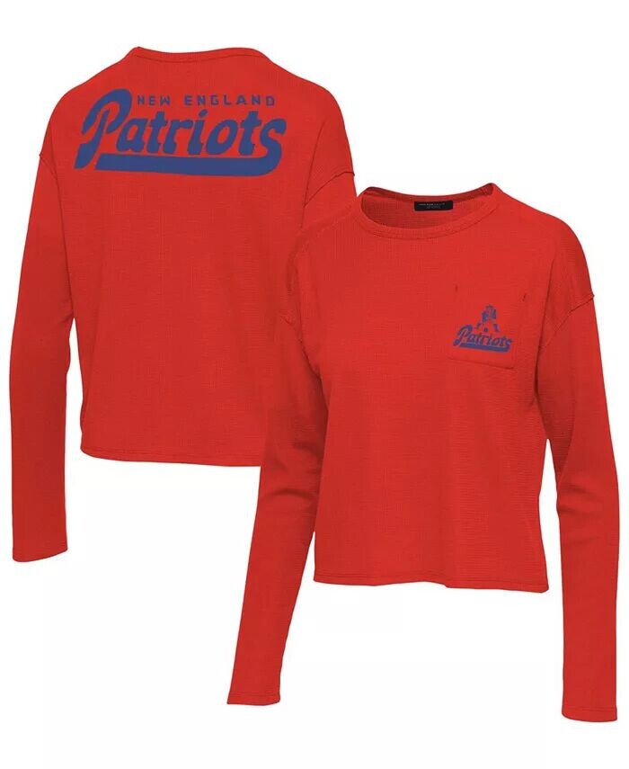 Женская красная футболка New England Patriots Pocket Thermal с длинным рукавом Junk Food
Женская красная футболка New England Patriots Pocket Thermal с длинным рукавом Junk Food