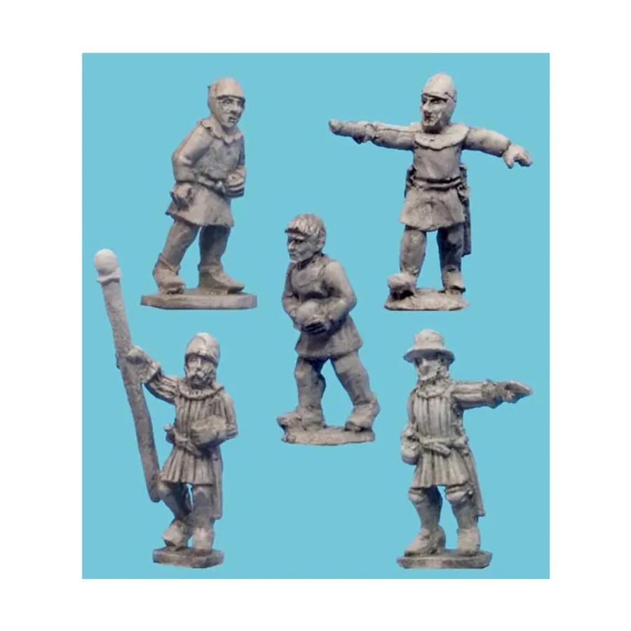 Артиллерийские расчеты, Middle Ages - Hundred Years War - The Agincourt War (15mm)
Артиллерийские расчеты, Middle Ages - Hundred Years War - The Agincourt War (15mm)
