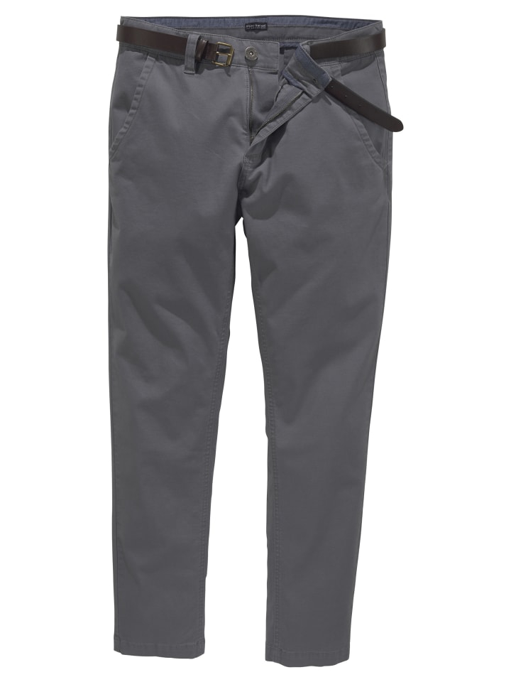 Брюки чинос темно-серого цвета Bruno Banani
Брюки чинос темно-серого цвета Bruno Banani