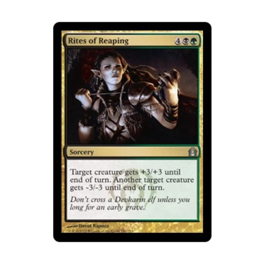 CCG Обряды жатвы (U), MTG - Return to Ravnica
CCG Обряды жатвы (U), MTG - Return to Ravnica