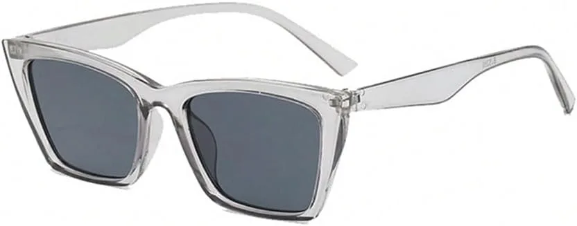 Винтажные солнцезащитные очки «кошачий глаз» для женщин, ретро-очки в стиле «кошачий глаз», модные очки с защитой от ультрафиолета UV400 KTUCN, Clear Grey
Винтажные солнцезащитные очки «кошачий глаз» для женщин, ретро-очки в стиле «кошачий глаз», модные очки с защитой от ультрафиолета UV400 KTUCN, Clear Grey