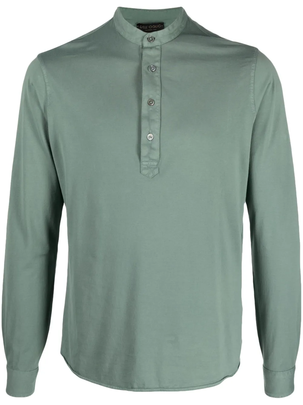 Рубашка поло с воротником-стойкой Dell'Oglio, зеленый
Рубашка поло с воротником-стойкой Dell'Oglio, зеленый