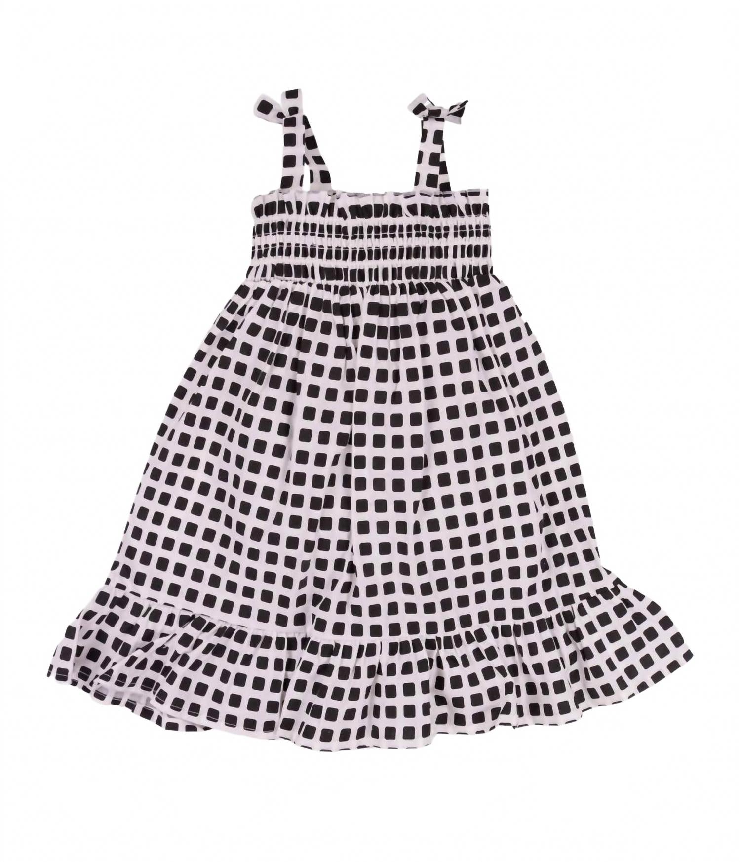 Платье макси Geo Square для девочек в монохромном исполнении Emc, Monochrome
Платье макси Geo Square для девочек в монохромном исполнении Emc, Monochrome