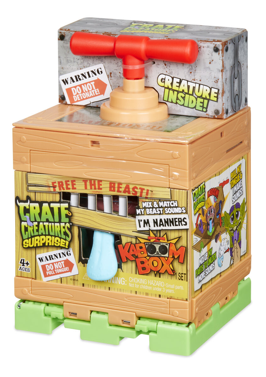 Crate Creatures, Surprise KaBOOM Box - фигурка Наннерса
Crate Creatures, Surprise KaBOOM Box - фигурка Наннерса