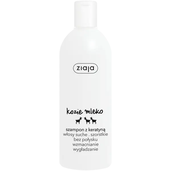 Укрепляющий шампунь для волос, 400 мл Ziaja Kozie mleko
Укрепляющий шампунь для волос, 400 мл Ziaja Kozie mleko
