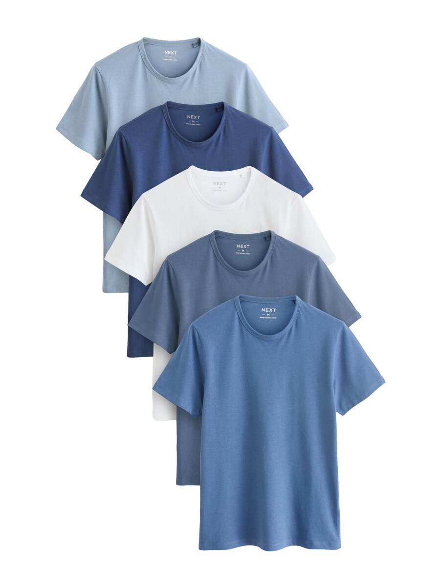 Рубашка Next, цвет Navy/Smoke blue/Opal/Light blue/White
Рубашка Next, цвет Navy/Smoke blue/Opal/Light blue/White