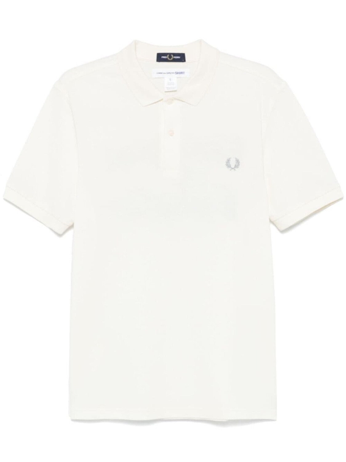 X Футболка-поло с принтом-лозунгом Fred Perry Comme Des Garçons Shirt, нейтральный цвет
X Футболка-поло с принтом-лозунгом Fred Perry Comme Des Garçons Shirt, нейтральный цвет