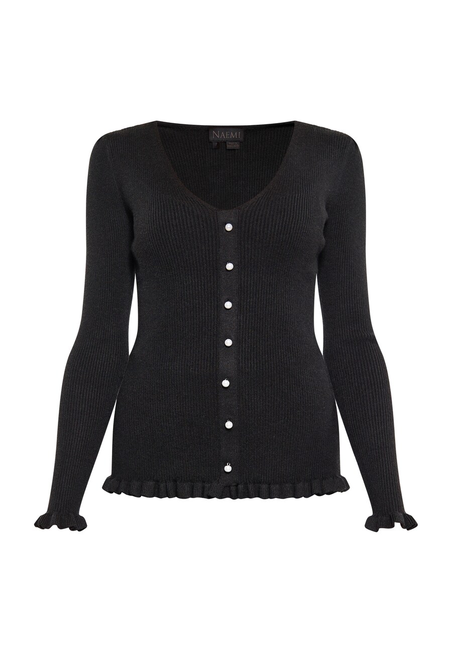 Вязаный кардиган NAEMI, черный
Вязаный кардиган NAEMI, черный