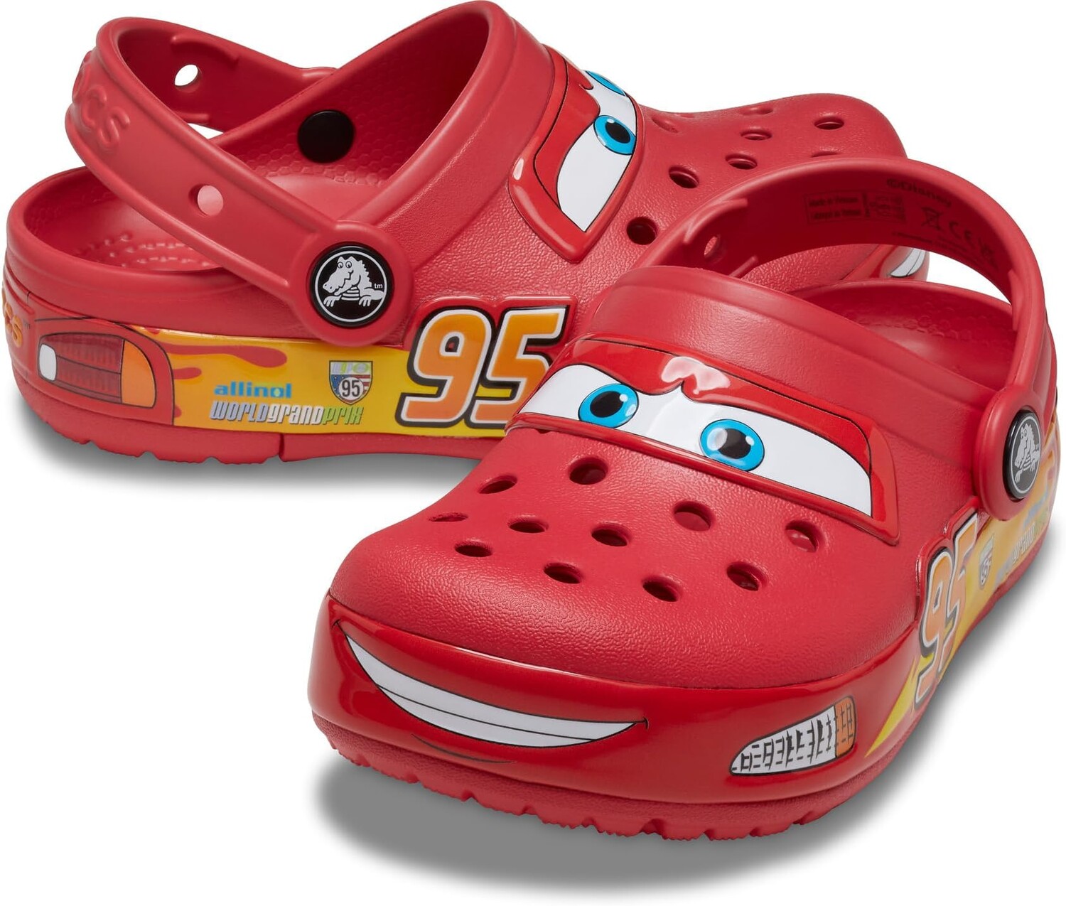 Сабо Cars Lightning McQueen Clog Crocband Clog Crocs, красный
Сабо Cars Lightning McQueen Clog Crocband Clog Crocs, красный