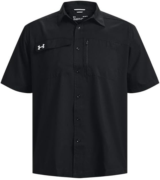 Under Armour мужская рубашка Motivator Coach's Button Up, Black/White
Under Armour мужская рубашка Motivator Coach's Button Up, Black/White