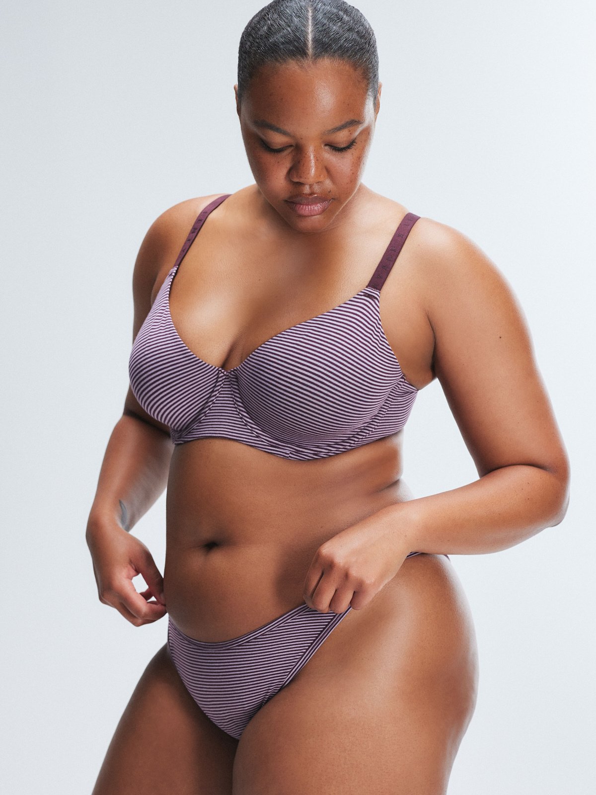 Бюстгальтер без подкладки Savage X Fenty Cotton Essentials, цвет Fine Wine Purple Stripe
Бюстгальтер без подкладки Savage X Fenty Cotton Essentials, цвет Fine Wine Purple Stripe