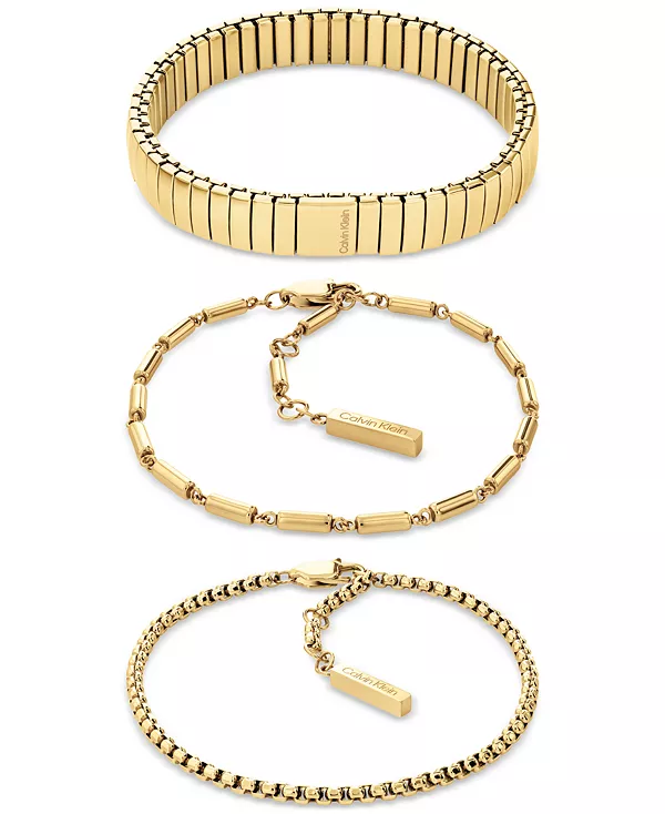 Набор из 3 браслетов Calvin Klein, gold
Набор из 3 браслетов Calvin Klein, gold