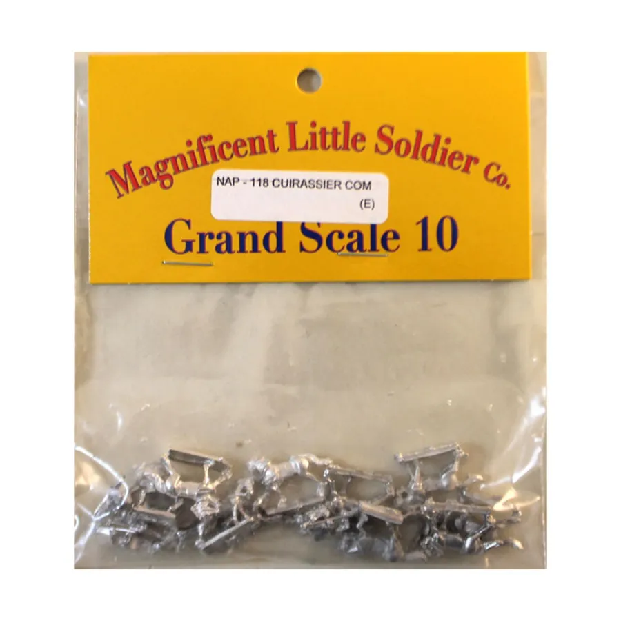 Кирасирское командование, Napoleonic - French (10mm)
Кирасирское командование, Napoleonic - French (10mm)