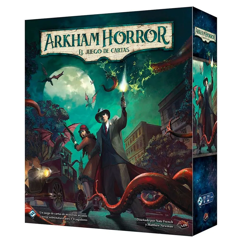 Карточная игра Asmodee Arkham Horror Edición Revisada, испанская версия, синий
Карточная игра Asmodee Arkham Horror Edición Revisada, испанская версия, синий