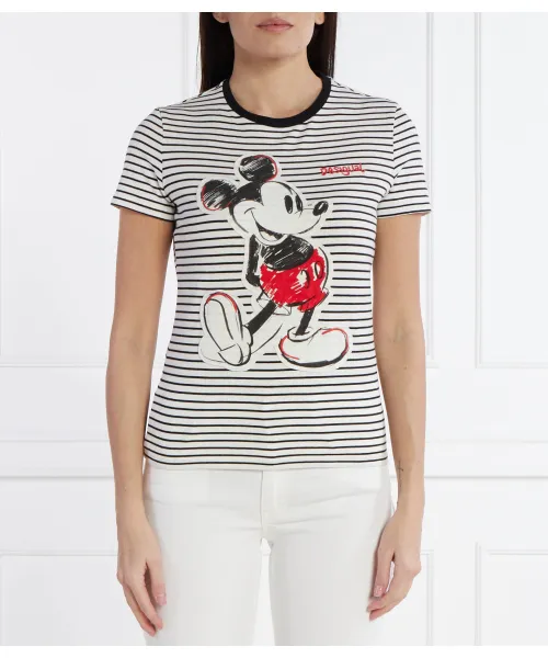 Футболка Desigual x Микки Маус Regular fit Desigual, белый
Футболка Desigual x Микки Маус Regular fit Desigual, белый