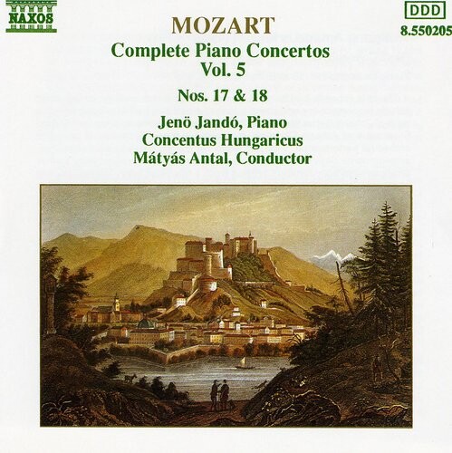 CD диск Mozart / Jando / Antal: Piano Concerti 17 & 18
CD диск Mozart / Jando / Antal: Piano Concerti 17 & 18