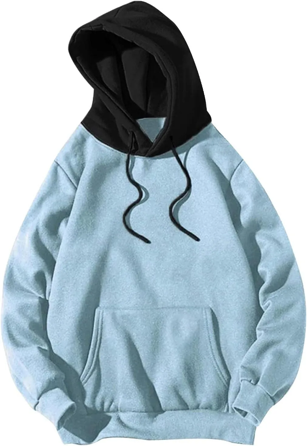 Wankang худи для мужчин Casual с цветными блоками и карманом
Wankang худи для мужчин Casual с цветными блоками и карманом