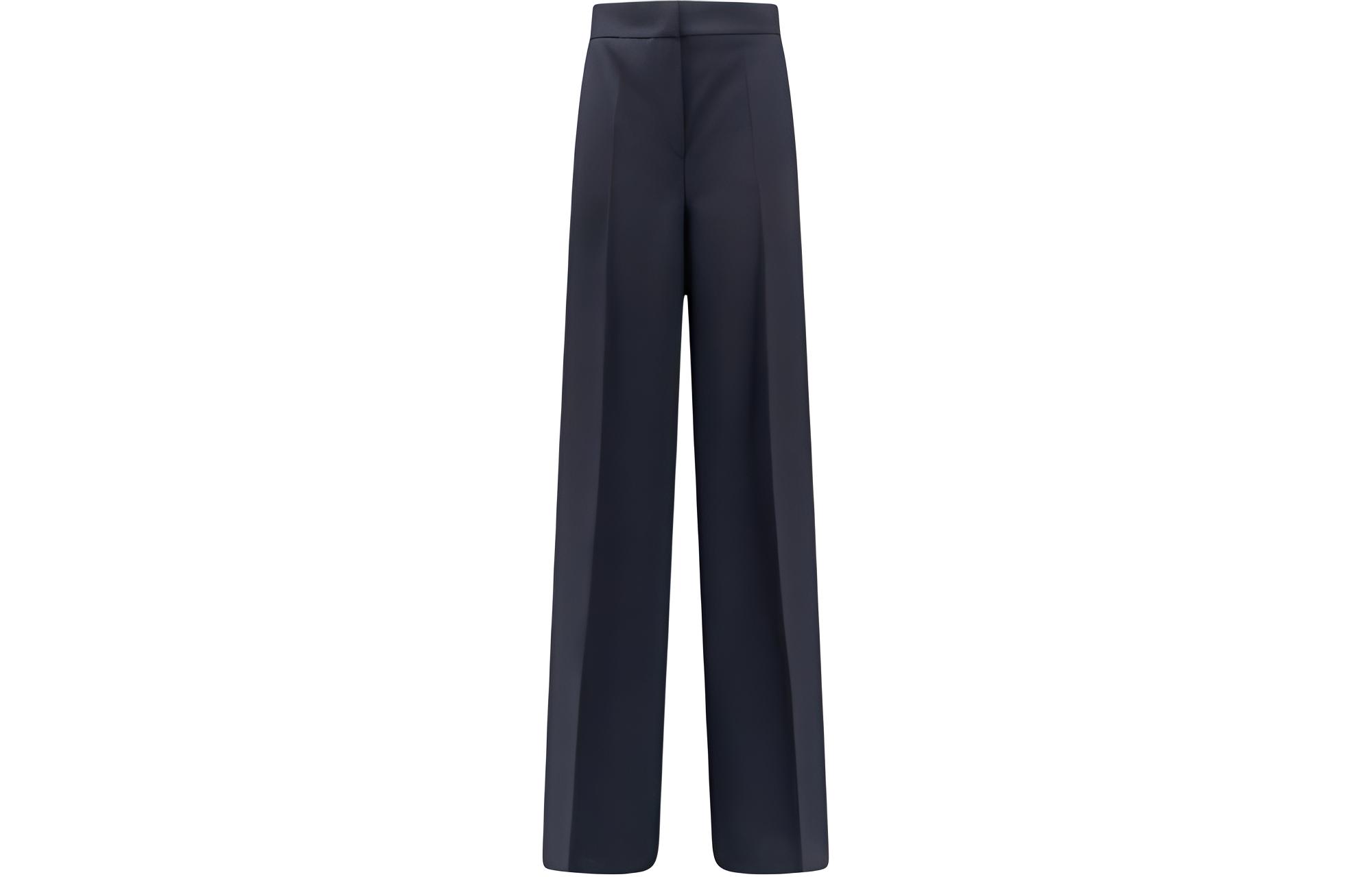 Max Mara Брюки с высокой талией и прямыми штанинами MaxMara, синий
Max Mara Брюки с высокой талией и прямыми штанинами MaxMara, синий