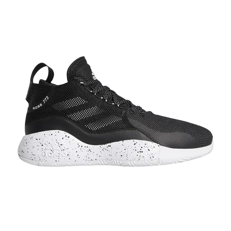 Кроссовки Adidas D Rose 773 2020, черный 
Кроссовки Adidas D Rose 773 2020, черный