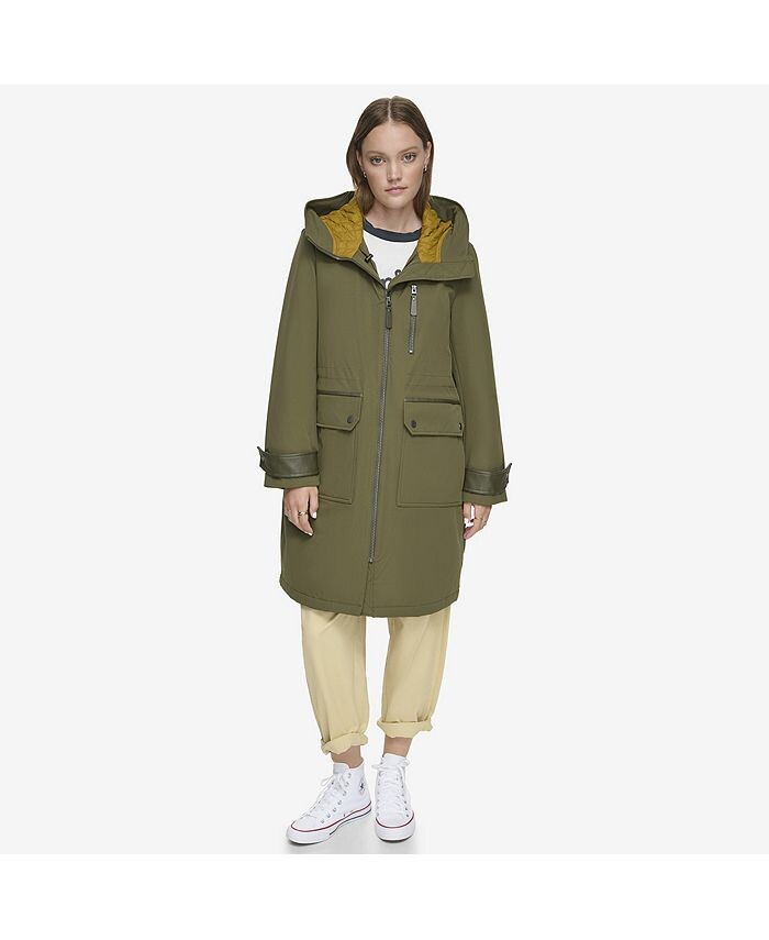 Женская легкая парка Gemas с матовой отделкой и деталями из искусственной кожи Andrew Marc, зеленый
Женская легкая парка Gemas с матовой отделкой и деталями из искусственной кожи Andrew Marc, зеленый