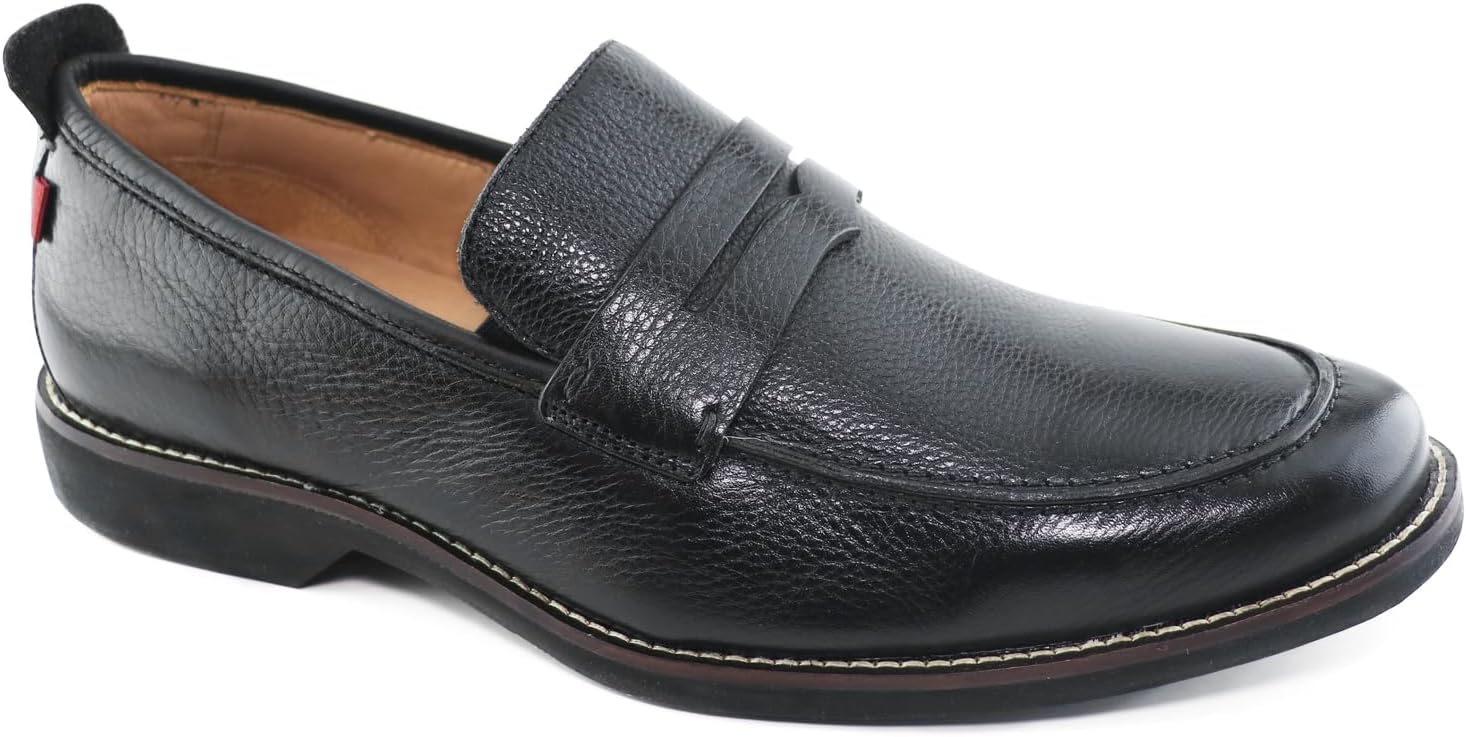 Мужские повседневные кожаные лоферы с пенни от Marc Joseph New York, черный
Мужские повседневные кожаные лоферы с пенни от Marc Joseph New York, черный