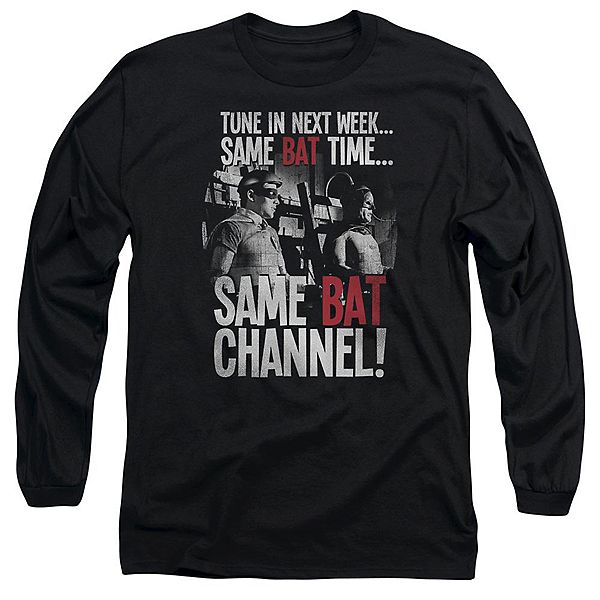 Футболка с длинным рукавом Batman classic tv bat channel Licensed Character
Футболка с длинным рукавом Batman classic tv bat channel Licensed Character