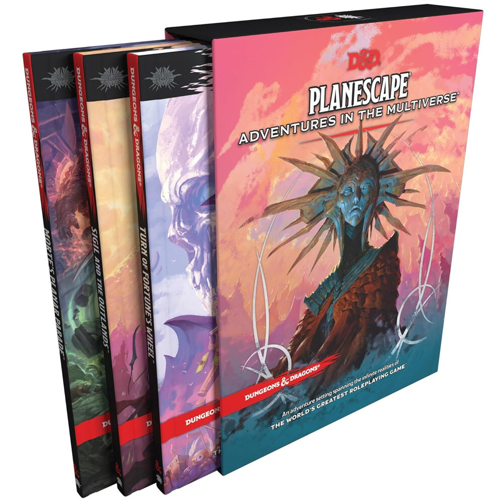 Ролевая игра Wizards of the Coast D&D 5E RPG: Planescape - Adventures in the Multiverse (Standard Cover) 
Ролевая игра Wizards of the Coast D&D 5E RPG: Planescape - Adventures in the Multiverse (Standard Cover)