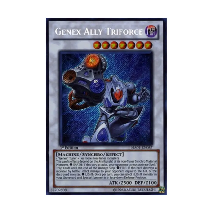 CCG Genex Ally Triforce (Секретно, редко), Yu-Gi-Oh - Hidden Arsenal 4 - Singles
CCG Genex Ally Triforce (Секретно, редко), Yu-Gi-Oh - Hidden Arsenal 4 - Singles