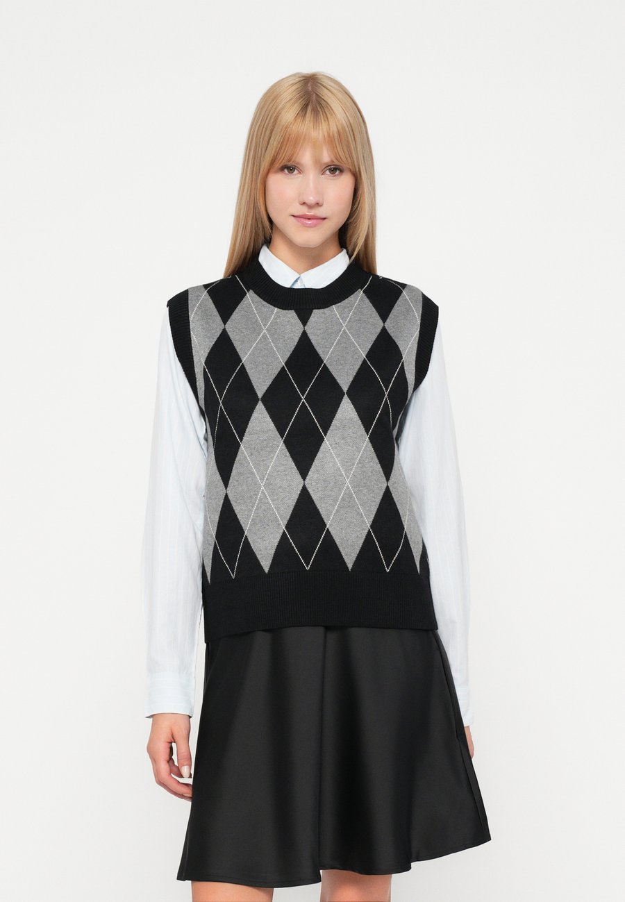 Джемпер Vero Moda VMMILANO O NECK VEST, Black
Джемпер Vero Moda VMMILANO O NECK VEST, Black