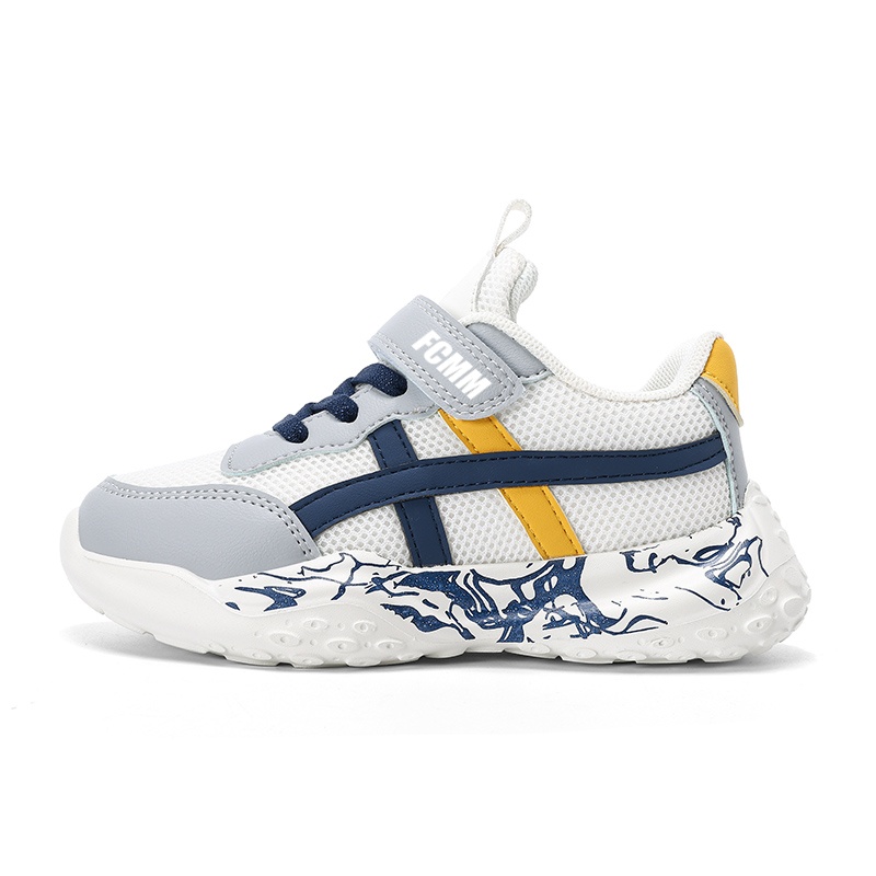 Детская повседневная обувь для детей FCMM, белый/синий 
Детская повседневная обувь для детей FCMM, белый/синий