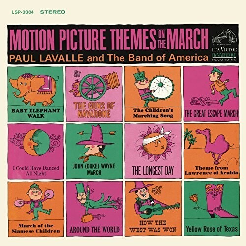 CD диск Lavalle, Paul: Motion Picture Themes On the March
CD диск Lavalle, Paul: Motion Picture Themes On the March