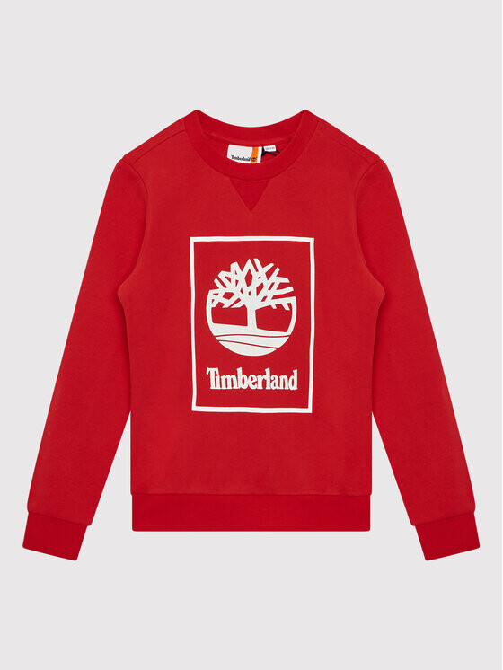 Толстовка стандартного кроя Timberland, красный 
Толстовка стандартного кроя Timberland, красный