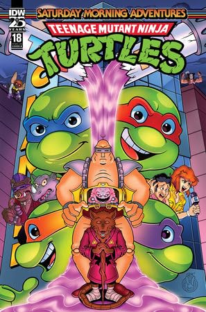 Teenage Mutant Ninja Turtles Saturday Morning Adventures #18 B EDTN Mack (IDW)
Teenage Mutant Ninja Turtles Saturday Morning Adventures #18 B EDTN Mack (IDW)