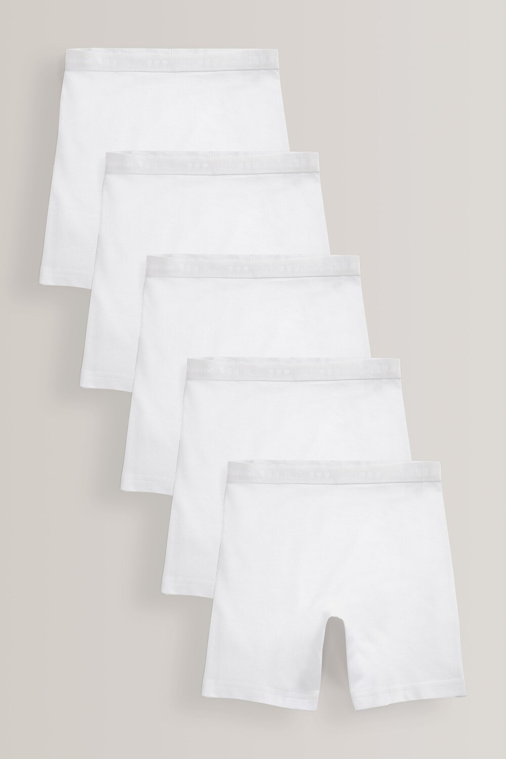 Комплект из 5 длинных шорт Next, белый
Комплект из 5 длинных шорт Next, белый