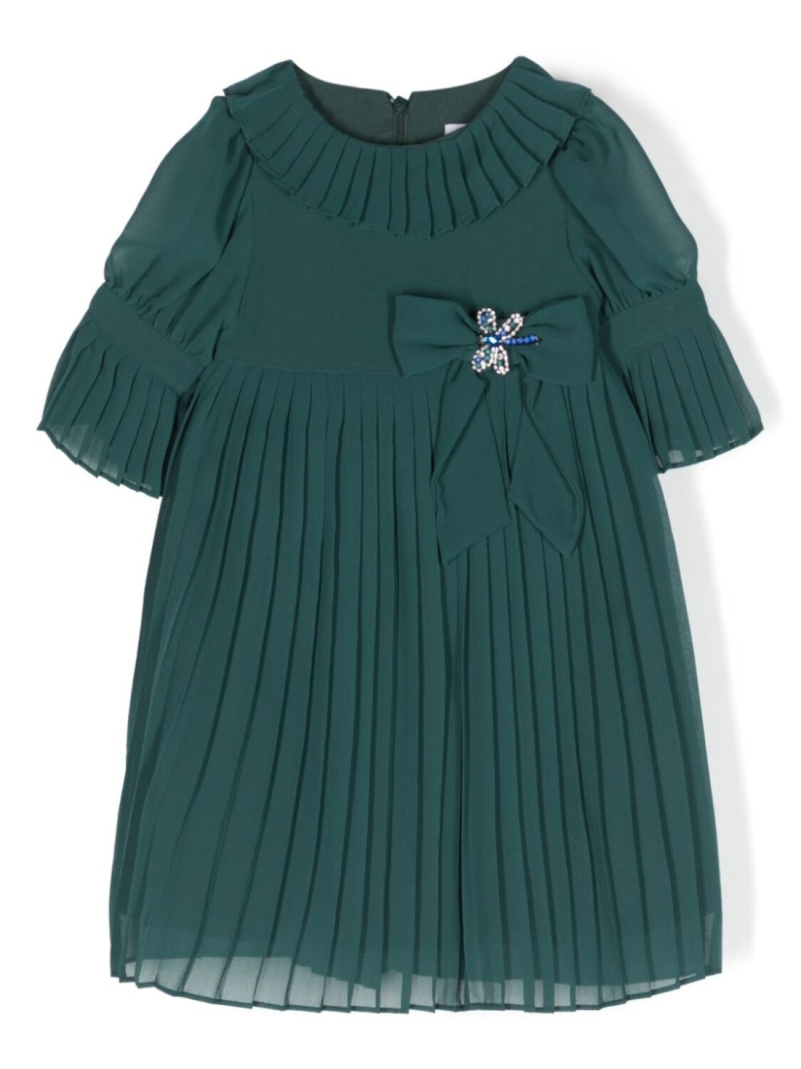 Плиссированное платье с бантом Patachou, зеленый
Плиссированное платье с бантом Patachou, зеленый