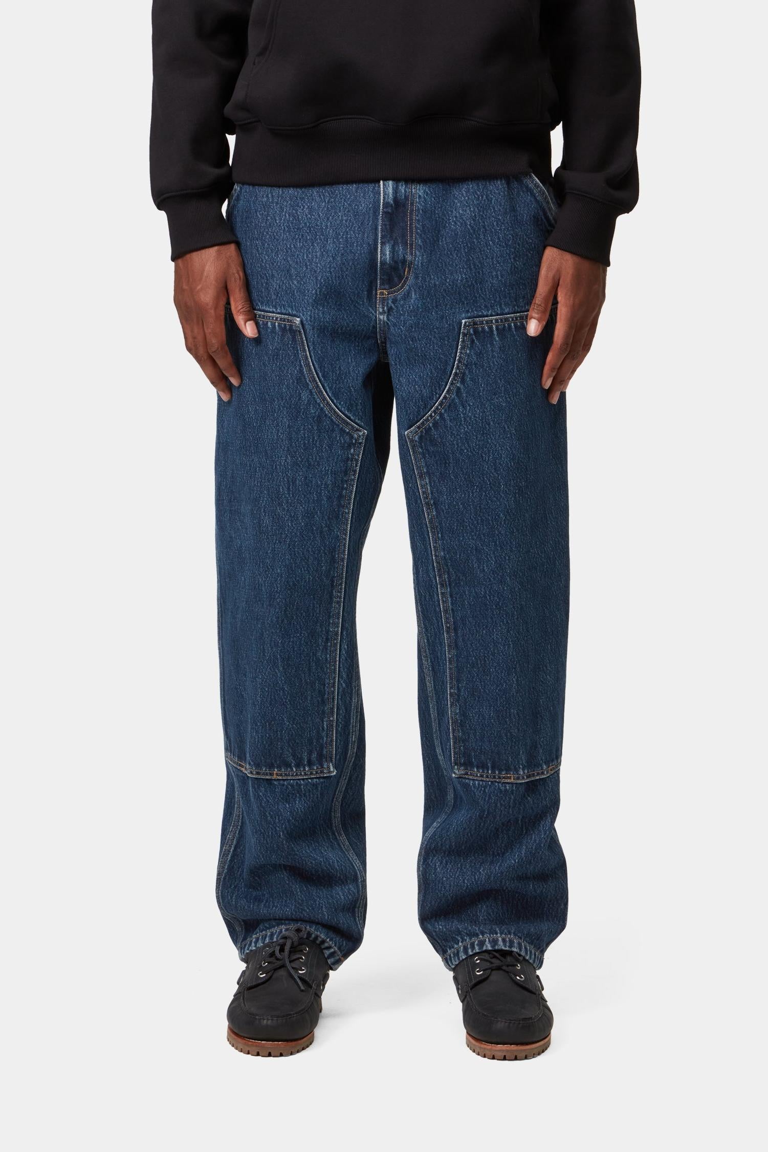 Брюки Double Knee из денима Smith (100% хлопок) Carhartt, синий
Брюки Double Knee из денима Smith (100% хлопок) Carhartt, синий