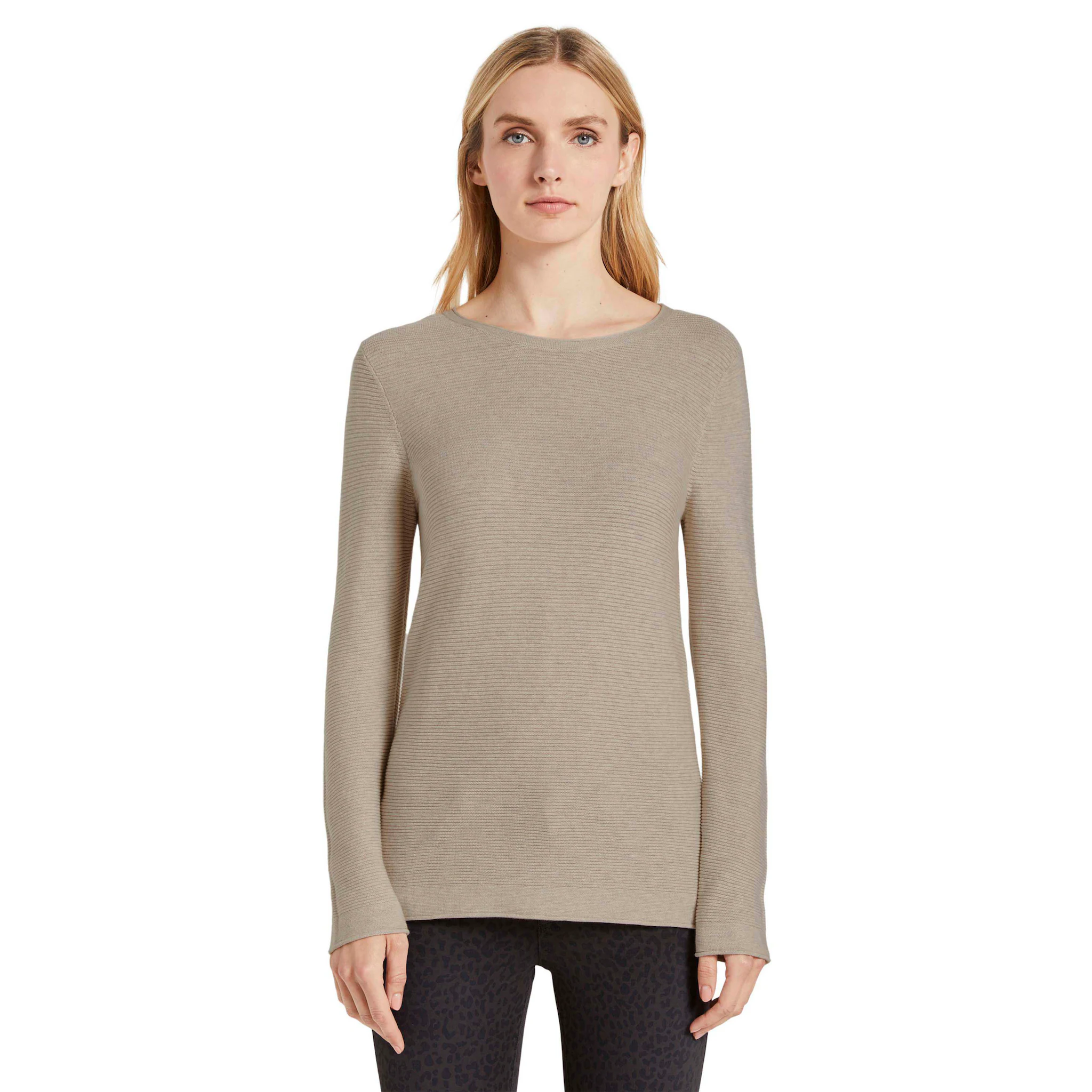 TOM TAILOR вязаный свитер с полосатой структурой, цвет Dusty Alabaster Melange
TOM TAILOR вязаный свитер с полосатой структурой, цвет Dusty Alabaster Melange