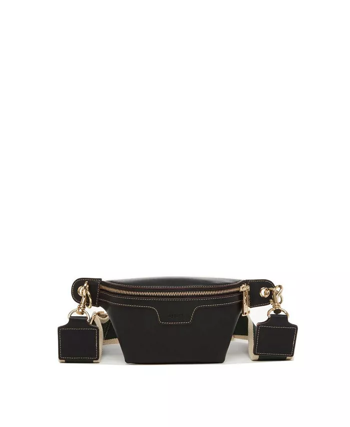 Кожаная поясная сумка через плечо Susu, черный
Кожаная поясная сумка через плечо Susu, черный